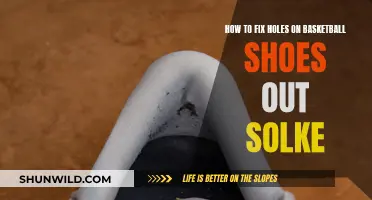 Repairing Basketball Shoes: Fixing Holes and Outsoles