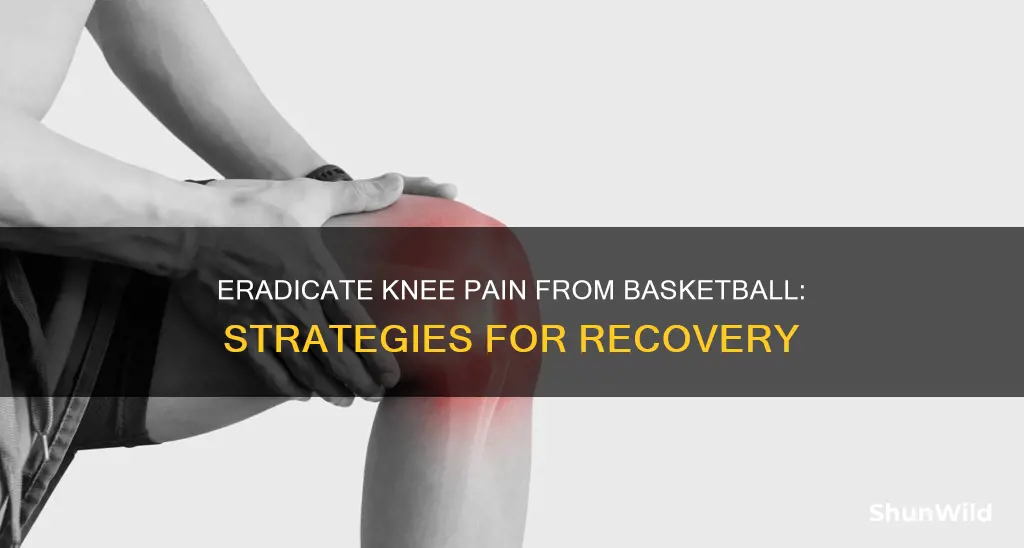 how to fix knee pain from basketball