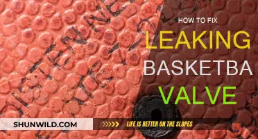 Repairing a Leaky Basketball Valve: Quick and Easy Guide