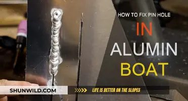 Repairing Pin Holes in Aluminum Boats: Easy and Quick Fixes