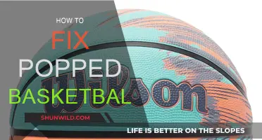 Easy Fixes for a Popped Basketball