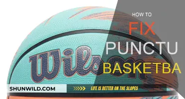 Repairing a Basketball: Fixing Punctures