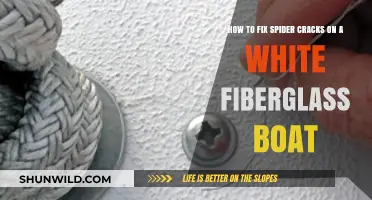 Fixing Spider Cracks: A Guide to Restoring Your White Fiberglass Boat