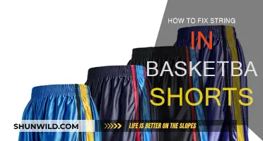 Quick Fixes: Repairing Basketball Shorts Strings