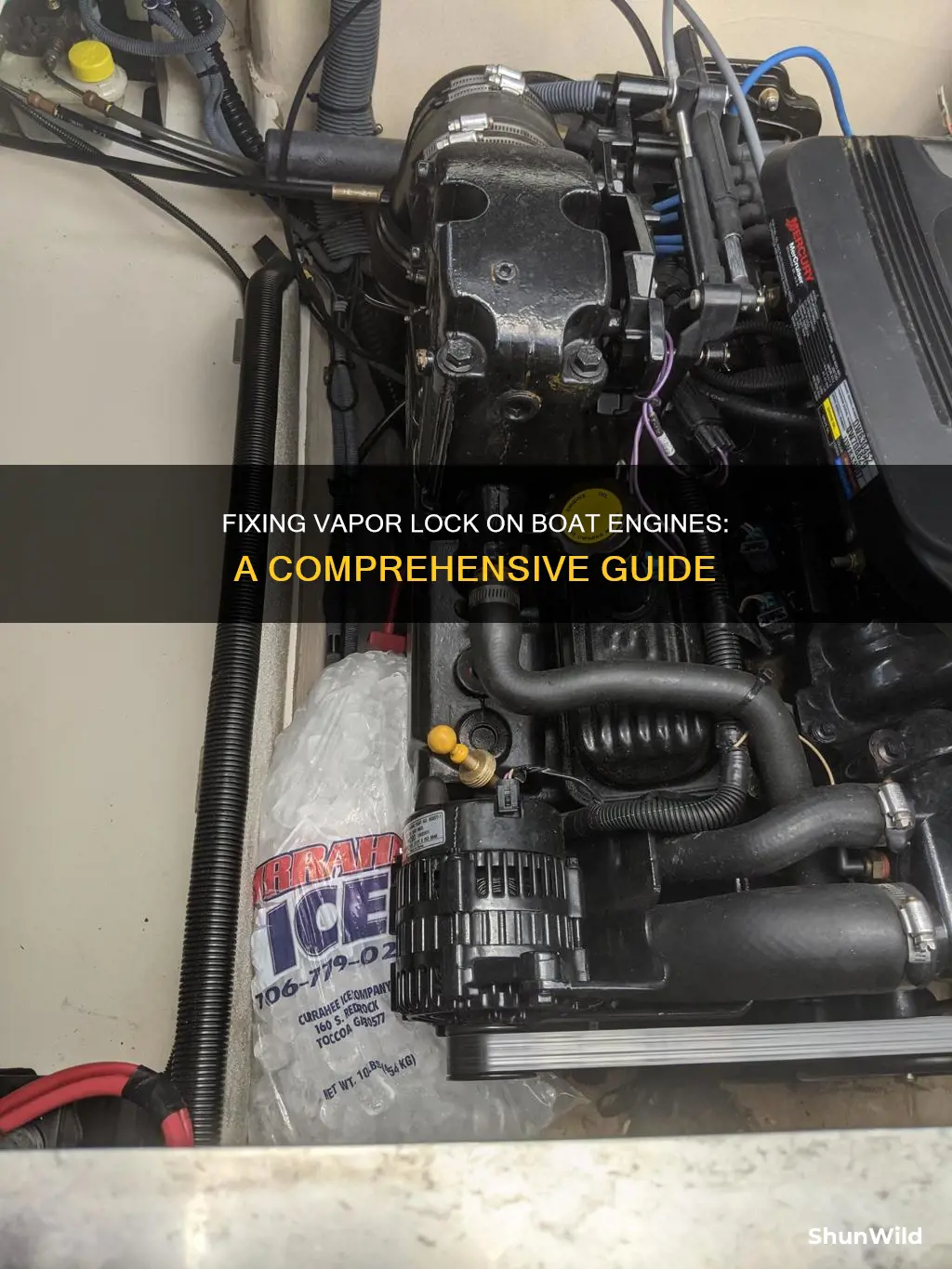 how to fix vapor lock on boat engine