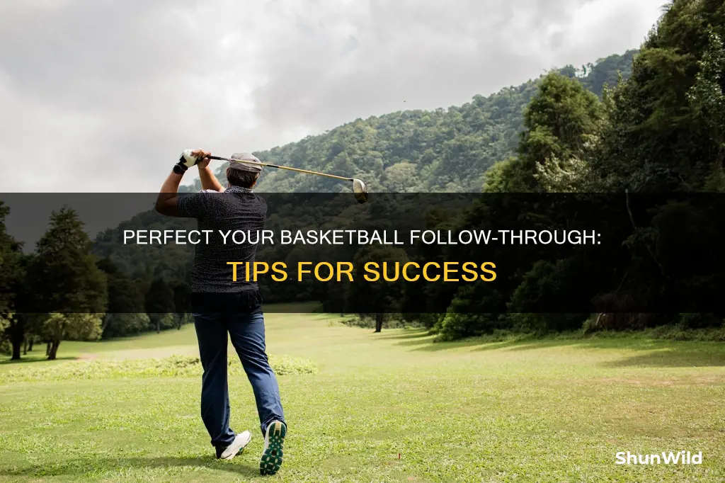 how to fix your follow through basketball
