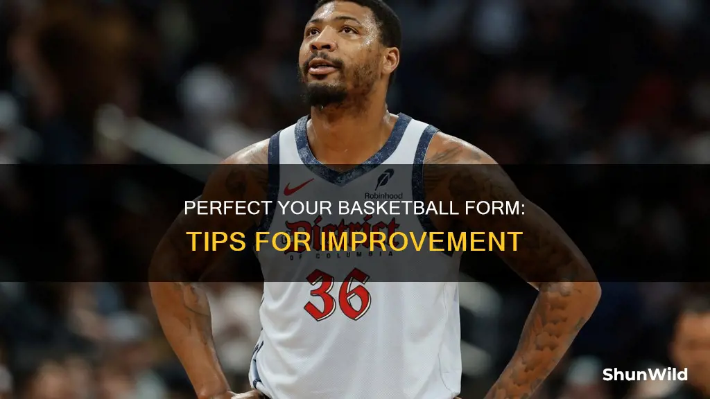 how to fix your form in basketball