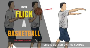 Mastering the Art of Flicking a Basketball