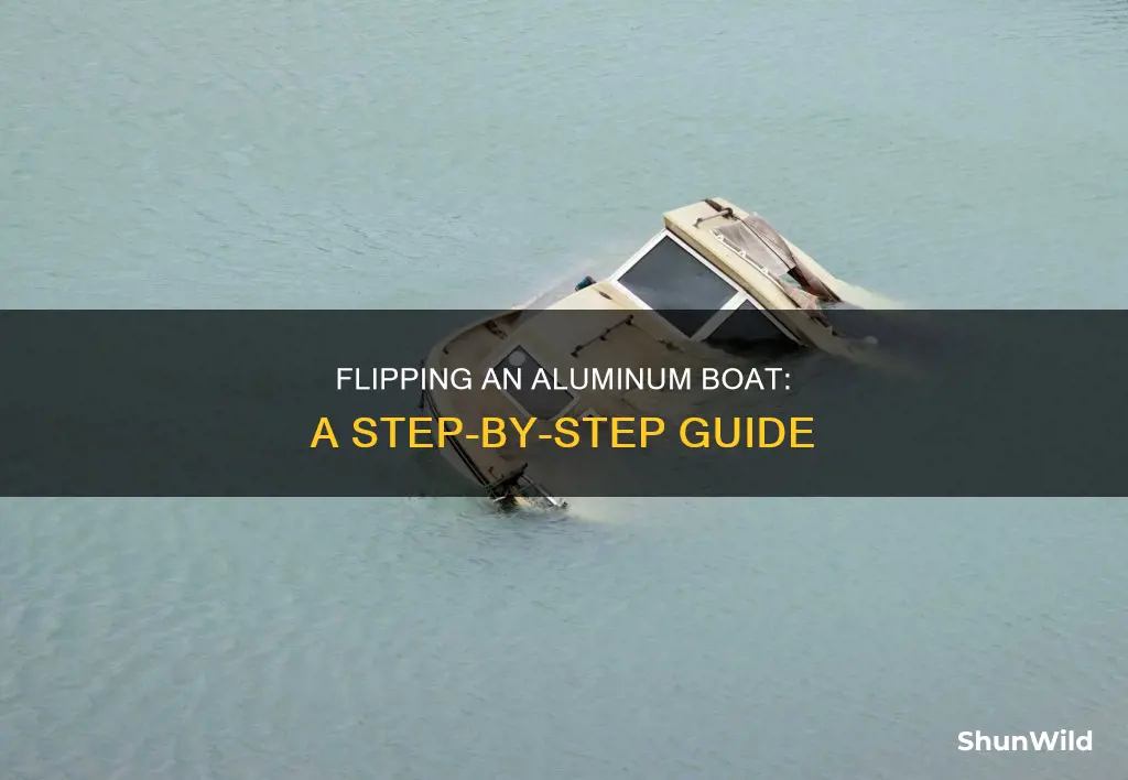 how to flip an aluminum boat