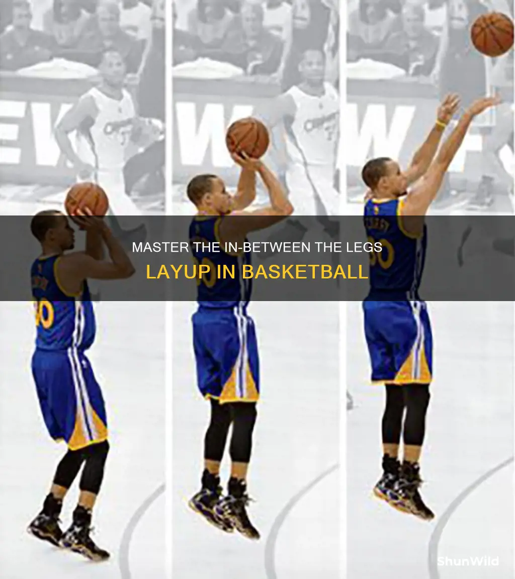 how to fo an in vetween the legs layup basketball
