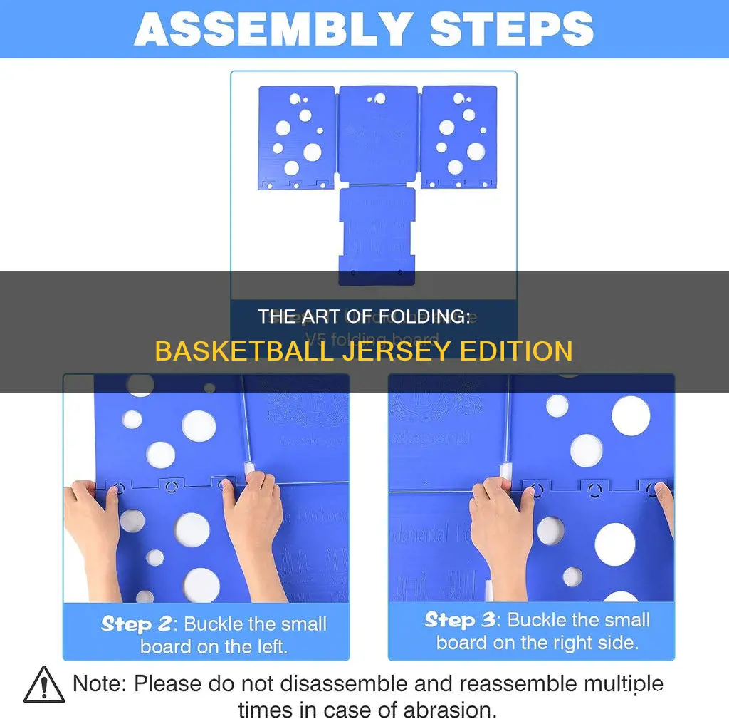 how to fold a basketball jersey