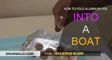 Folding Foil into Boats: Easy Steps to Create Fun Crafts