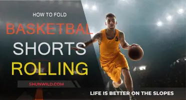 Folding Basketball Shorts: Rolling Techniques for a Neat Finish