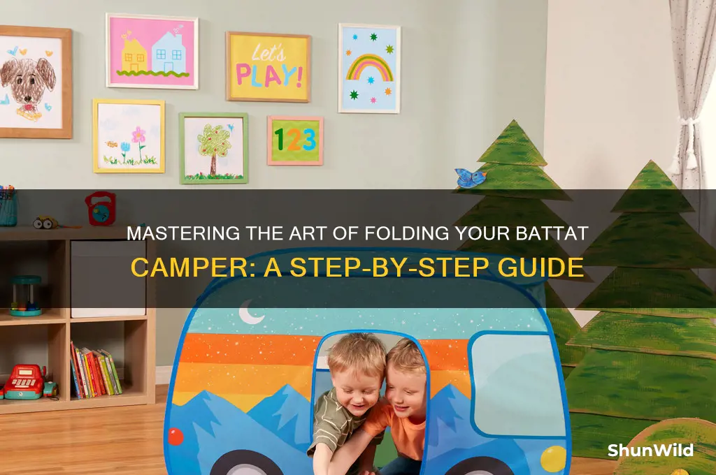 how to fold battat camper