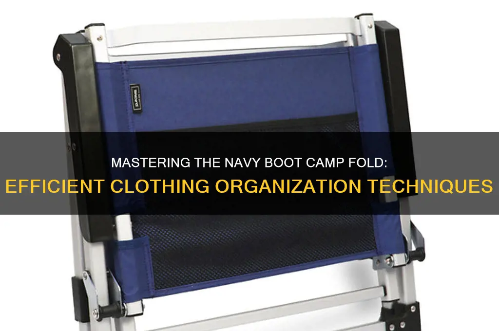 how to fold clothes in navy boot camp