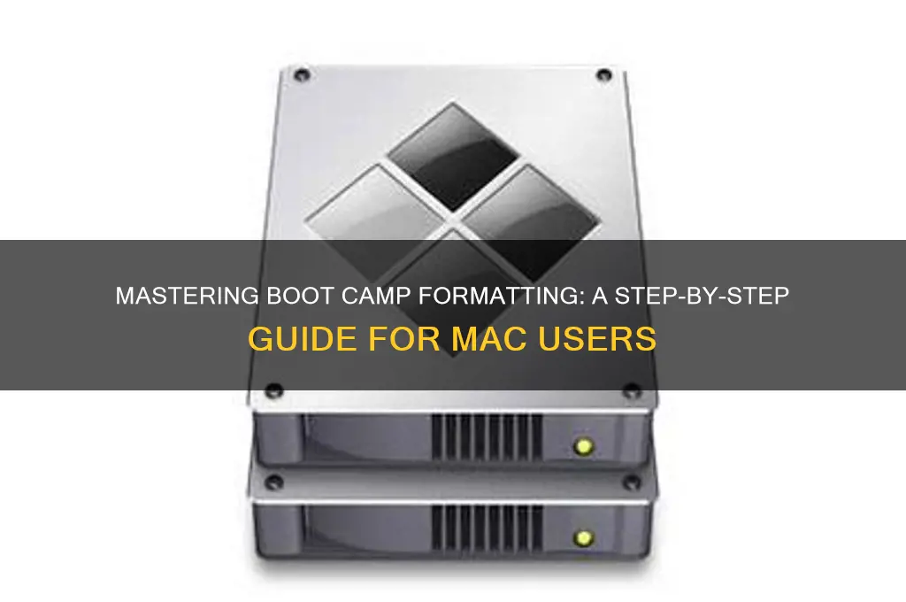 how to format boot camp