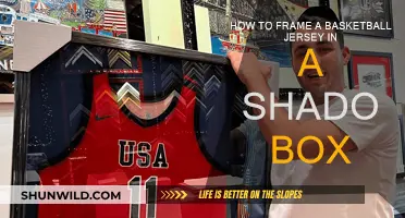 Framing a Basketball Jersey: Shadow Box Style