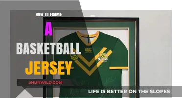 Framing Your Basketball Jersey: A Step-by-Step Guide