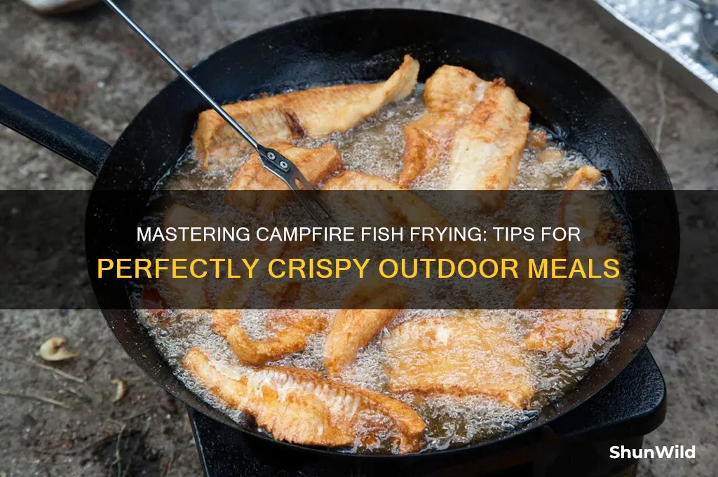 how to fry fish camping