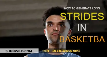 Generating Long Strides: Basketball's Secret Weapon