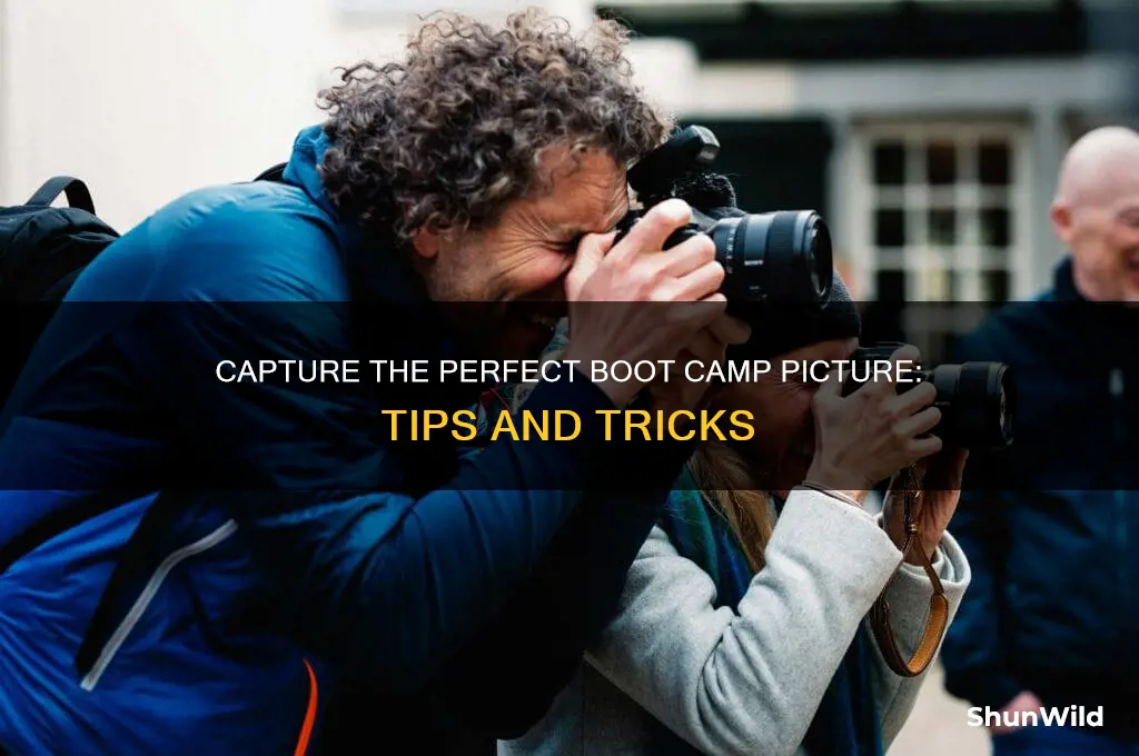 how to get a boot camp picture
