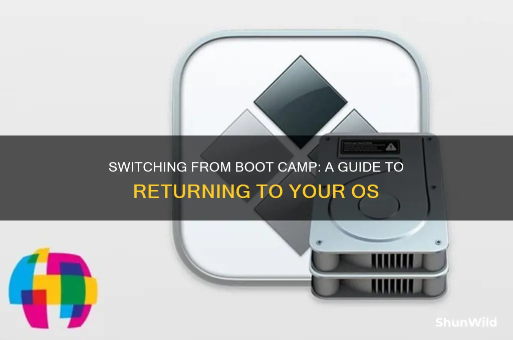 how to get back to os from boot camp