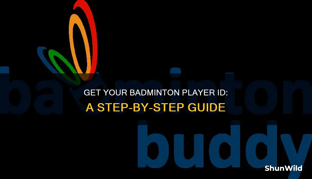 how to get badminton player id