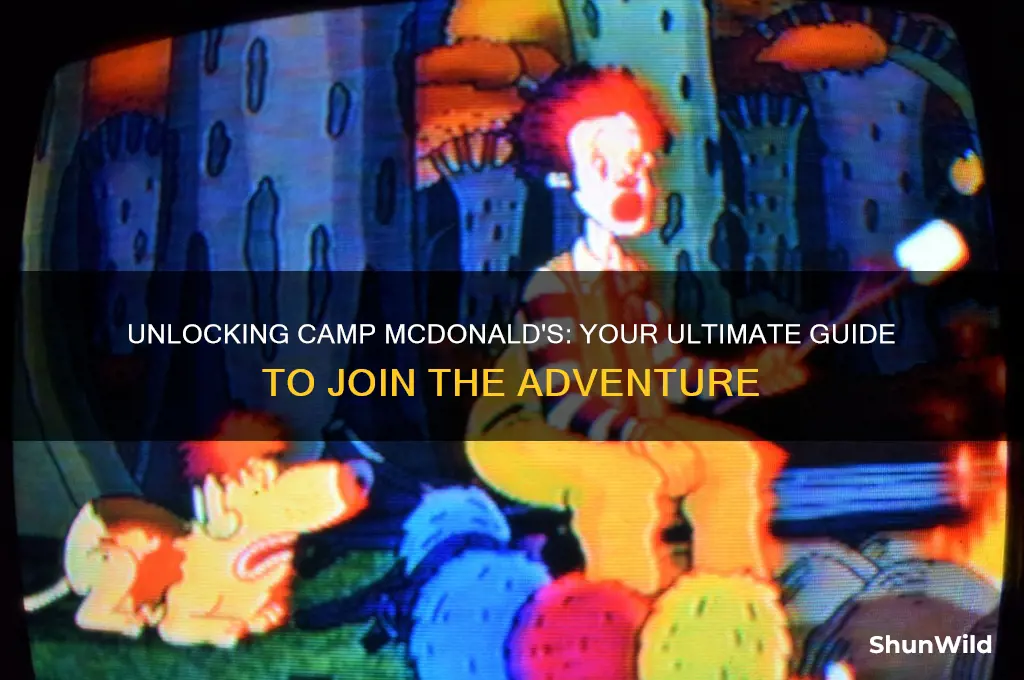 how to get camp mcdonalds