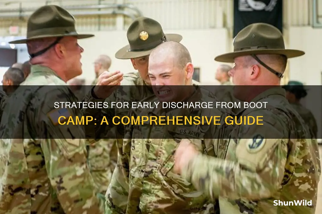 how to get discharged from boot camp