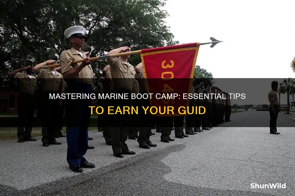 how to get guid at marine boot camp