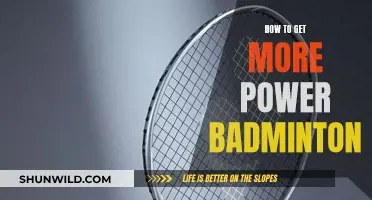 Powerful Badminton: Secrets to Hitting with More Force