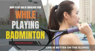 Eradicate Shoulder Pain: Tips for Badminton Players
