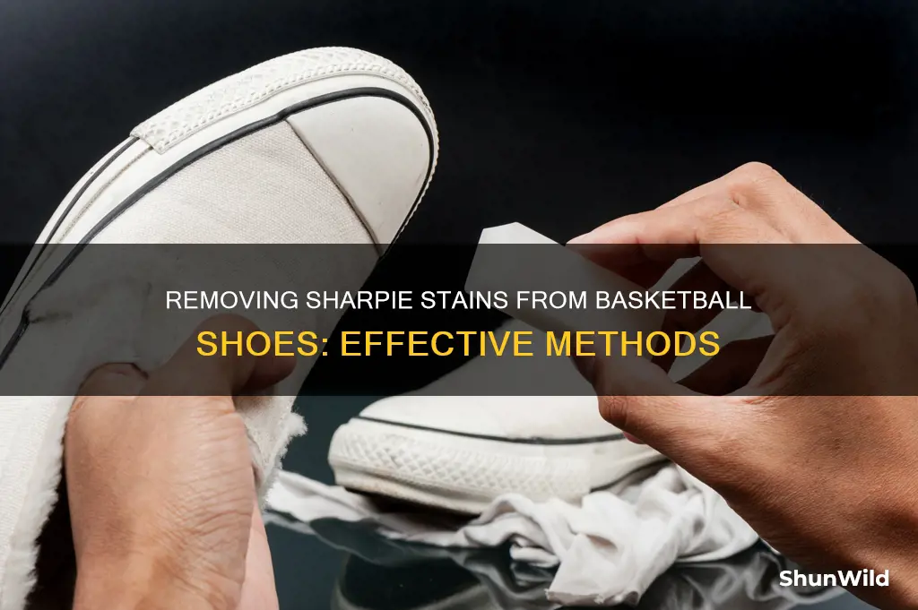 how to get sharpie off basketball shoes