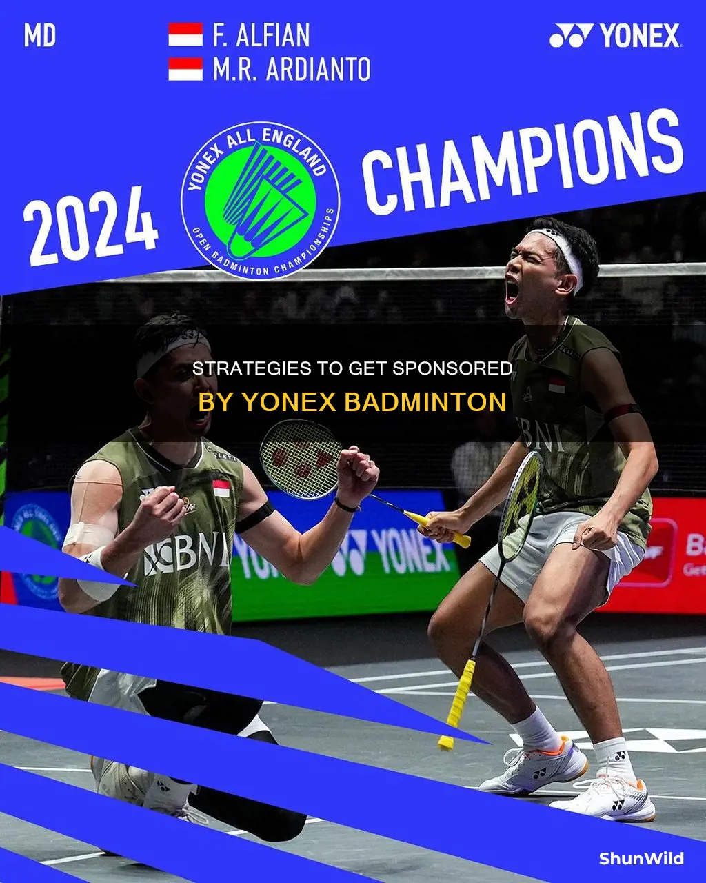 how to get sponsored by yonex badminton