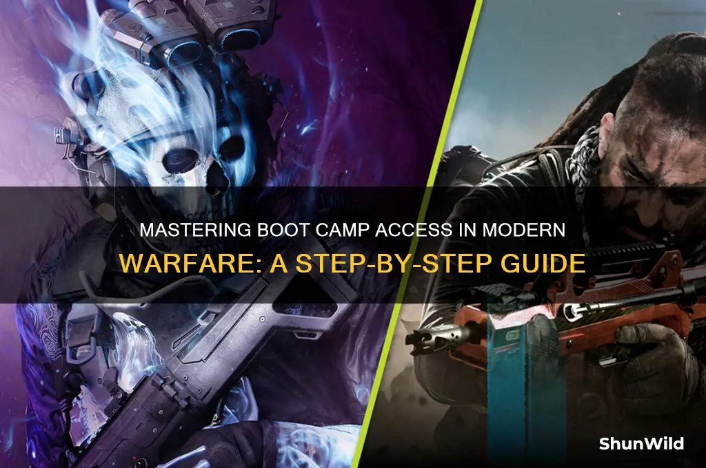 how to get to boot camp in modern warfare