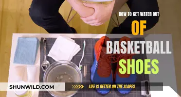 Drying Your Basketball Shoes: Removing Water Easily