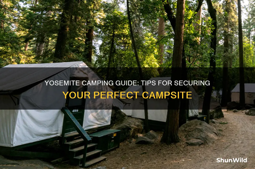 how to get yosemite camping
