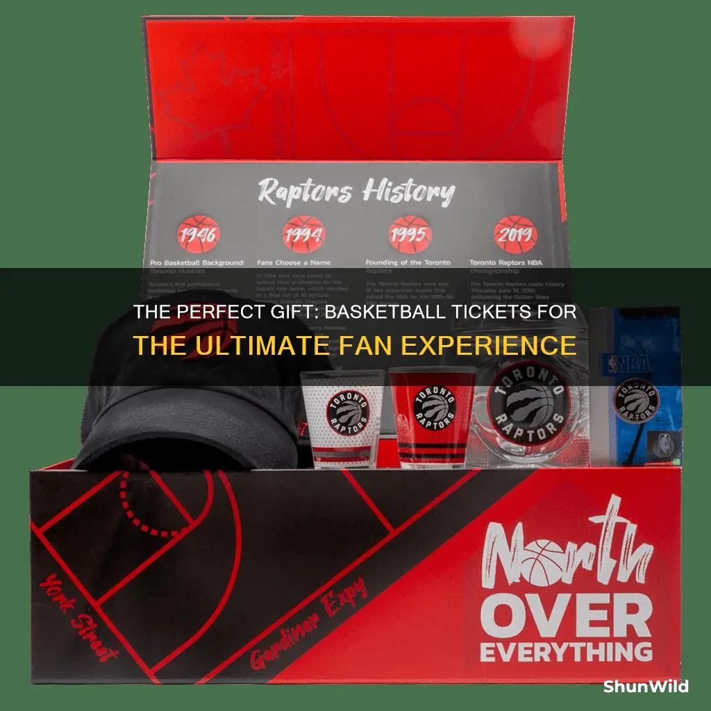 how to gift basketball tickets