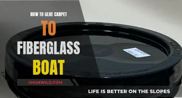 Glue Carpet to Fiberglass Boat: Easy Steps to Success