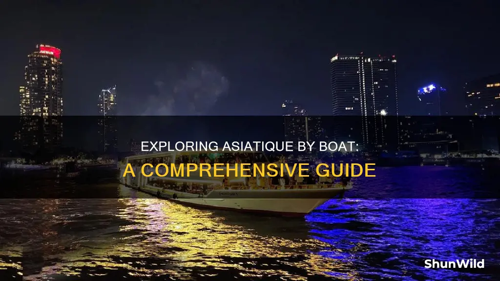 how to go asiatique by boat