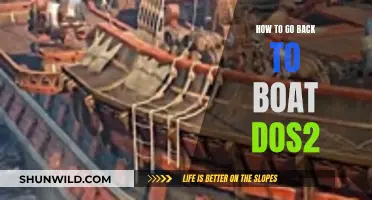 Exploring DOS2: Returning to Your Boat