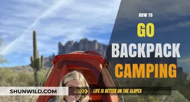 Essential Backpack Camping Tips for Beginners: Gear, Planning, and Safety