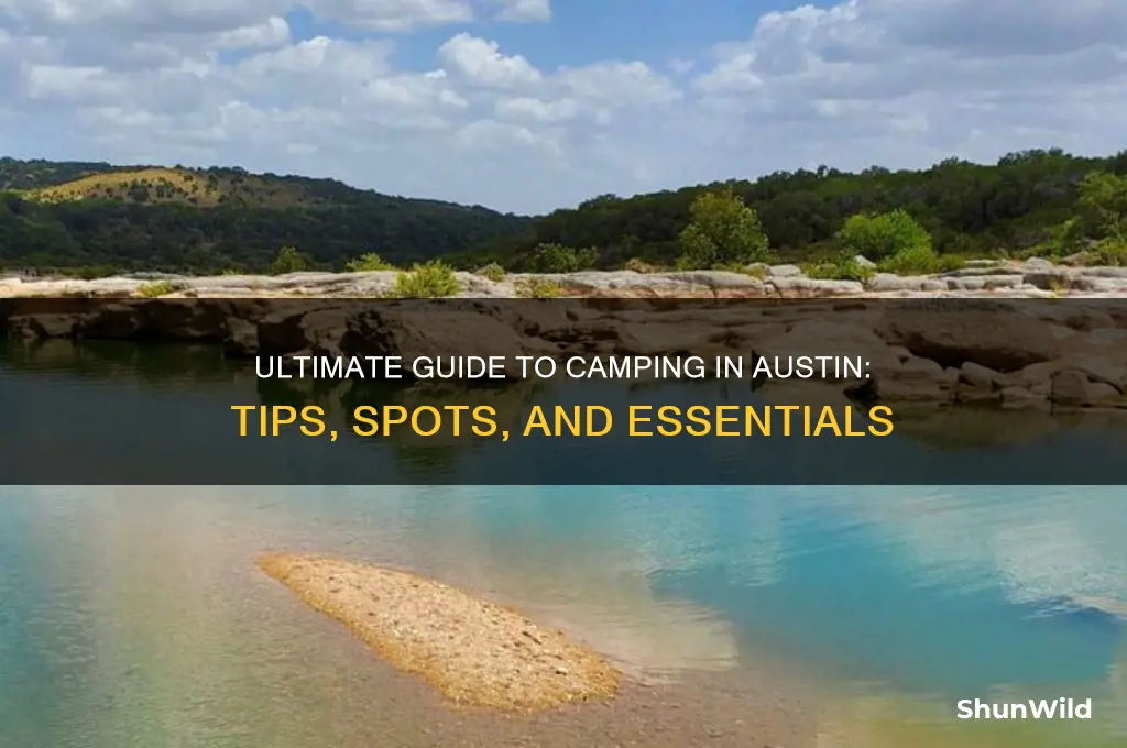 how to go camping austin