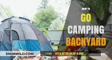 Backyard Camping 101: Tips for a Fun Outdoor Adventure at Home