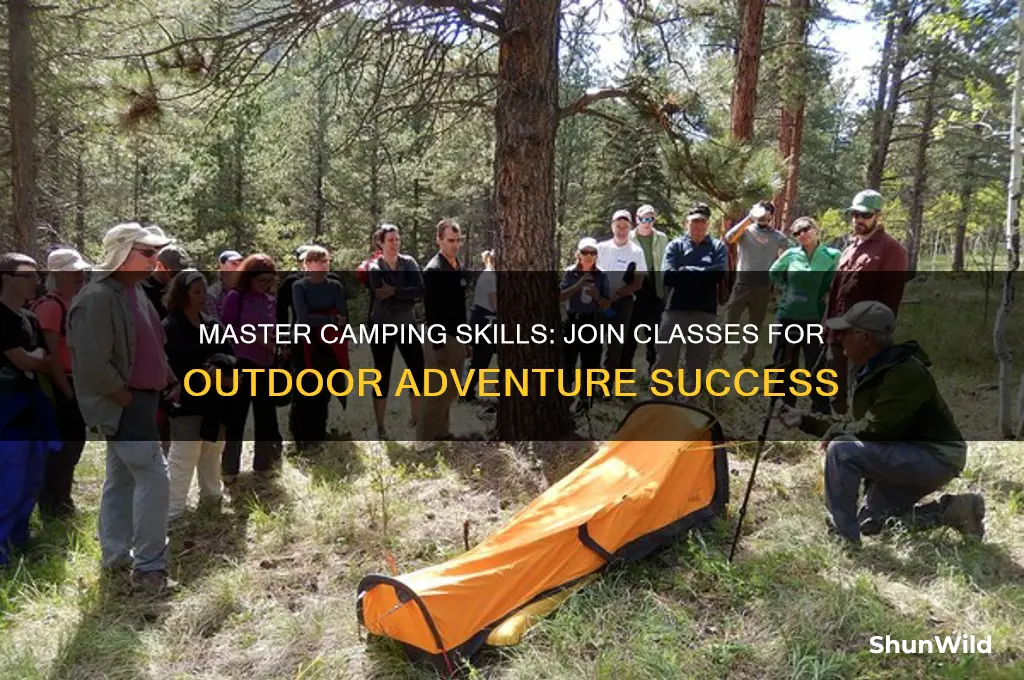 how to go camping classes
