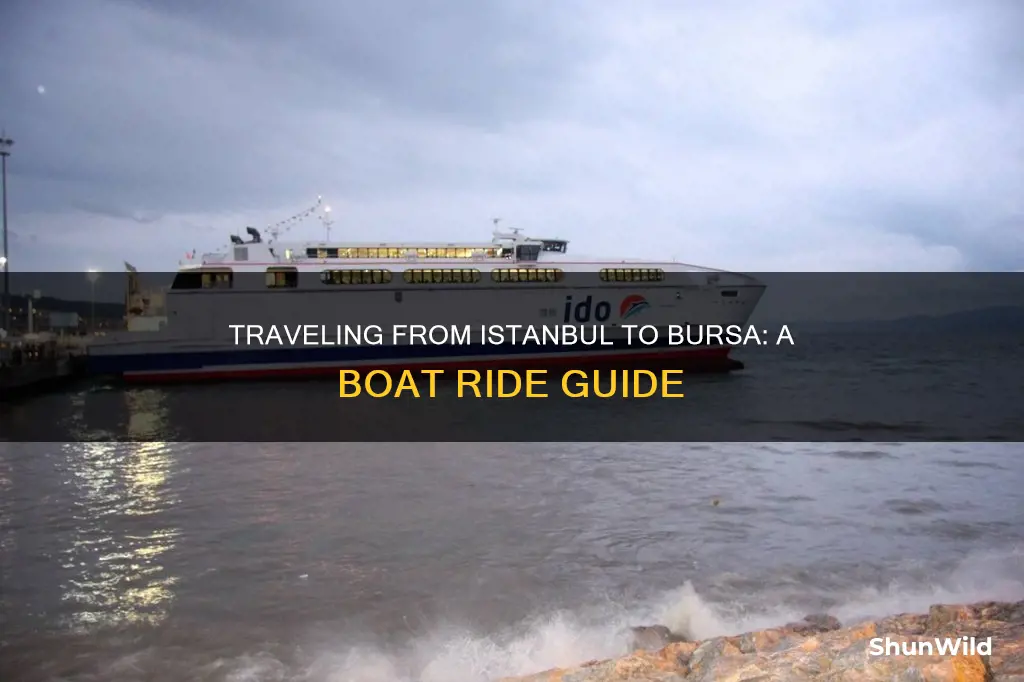 how to go from istanbul to bursa by boat