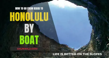 Traveling from Kauai to Honolulu: A Boat Journey