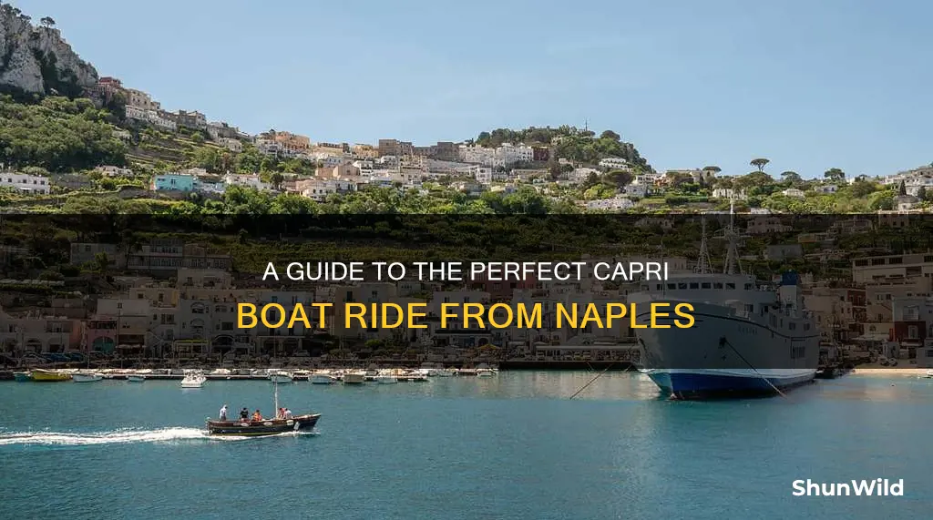 how to go from naples to capri by boat