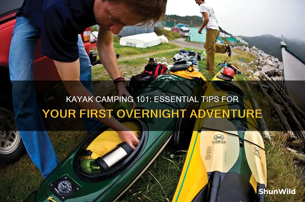 how to go kayak camping