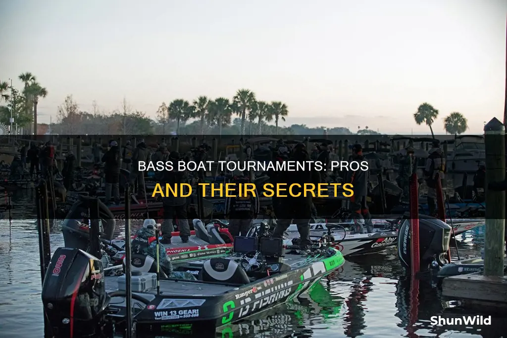 how to go on bass tournaments boat with pro